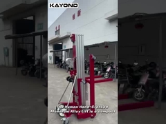 मानव हाथ से चलने वाला एल्यूमीनियम मिश्र धातु लिफ्ट