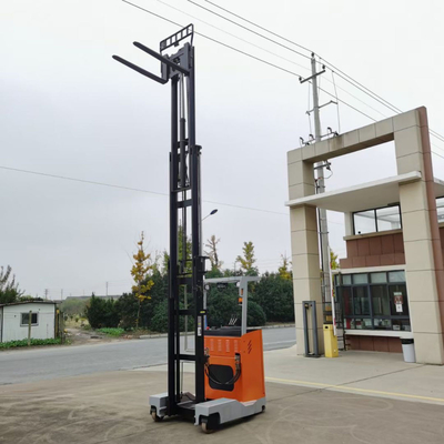 Kad Reach Forklift Truck Stacker 1500kg 1.5 Ton Electric With Eps System