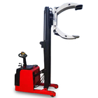 Automatic Electric Straddle Stacker Portable Loading And Unloading Forklift Rotating Clamp