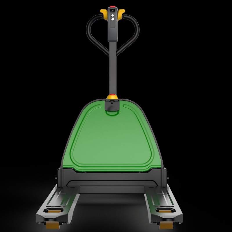 EP New 1.5 Ton 3306lb Electric Stacker Pallet Truck F5pro Warehouse Equipment for Repair Shops Printing Shops Core Motor