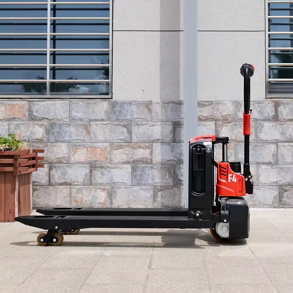 Flexible and Labor-saving EP 1500kg 1.5ton 1.5T 3306lb Electric Pallet Truck  With Lithium Battery F4