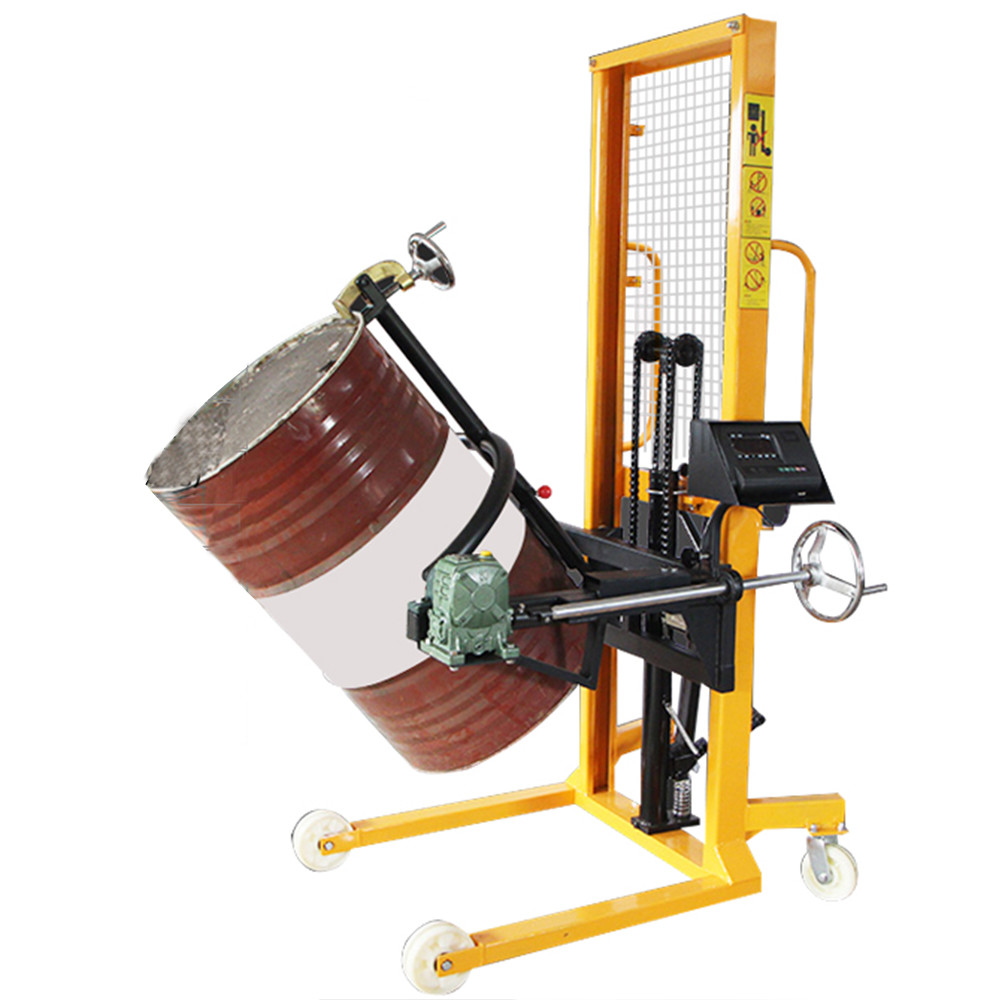 DT500 Portable 0.12mps Vertical 205l Drum Handling Lifter Cart